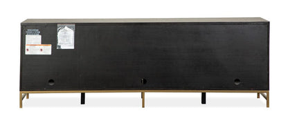 Henry & Mason  -  Thistledown Coffee Bean Dark Large Console  - AFA01067 view 4