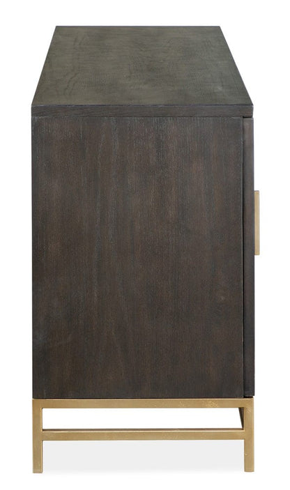 Henry & Mason  -  Thistledown Coffee Bean Dark Small Console  - AFA01068 view 3