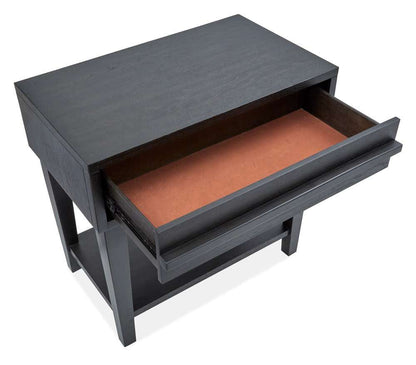 Henry & Mason - Thistledown Dark Open Nightstand - AFA00409 view 4