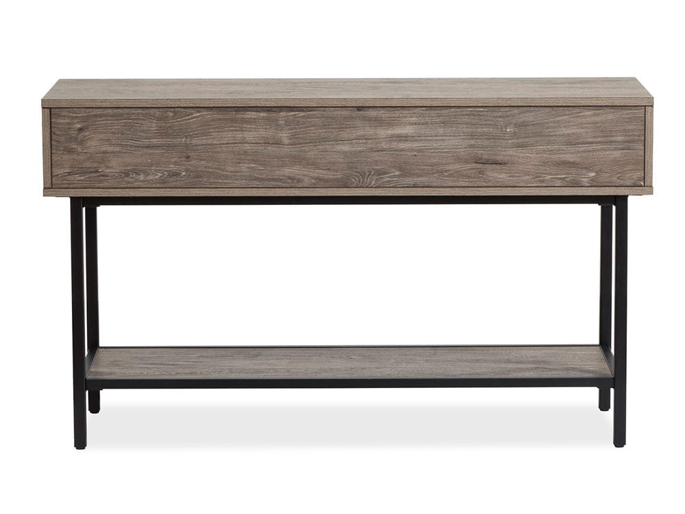 Henry & Mason  -  Thornley Whitetail Brown And Smoke Glass Rectangular Sofa Table  - AFA00949 view 5