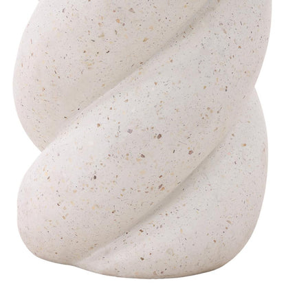 Henry & Mason - Trish 35.25in Round Lightweight Concrete Outdoor Bistro Table in Ivory - DV7303 veiw 3