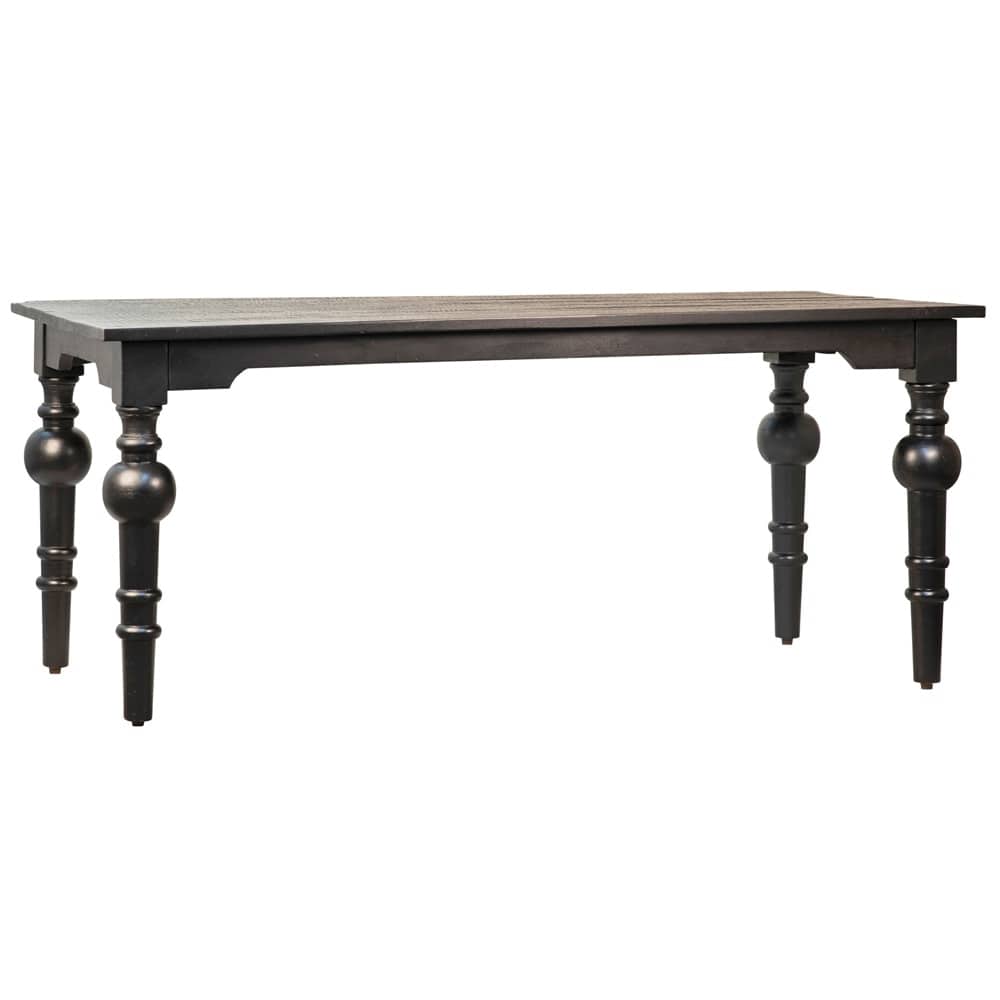 Henry & Mason - Tullsie Mango and Acacia Wood Dining Table in Black - DV7009 veiw 1