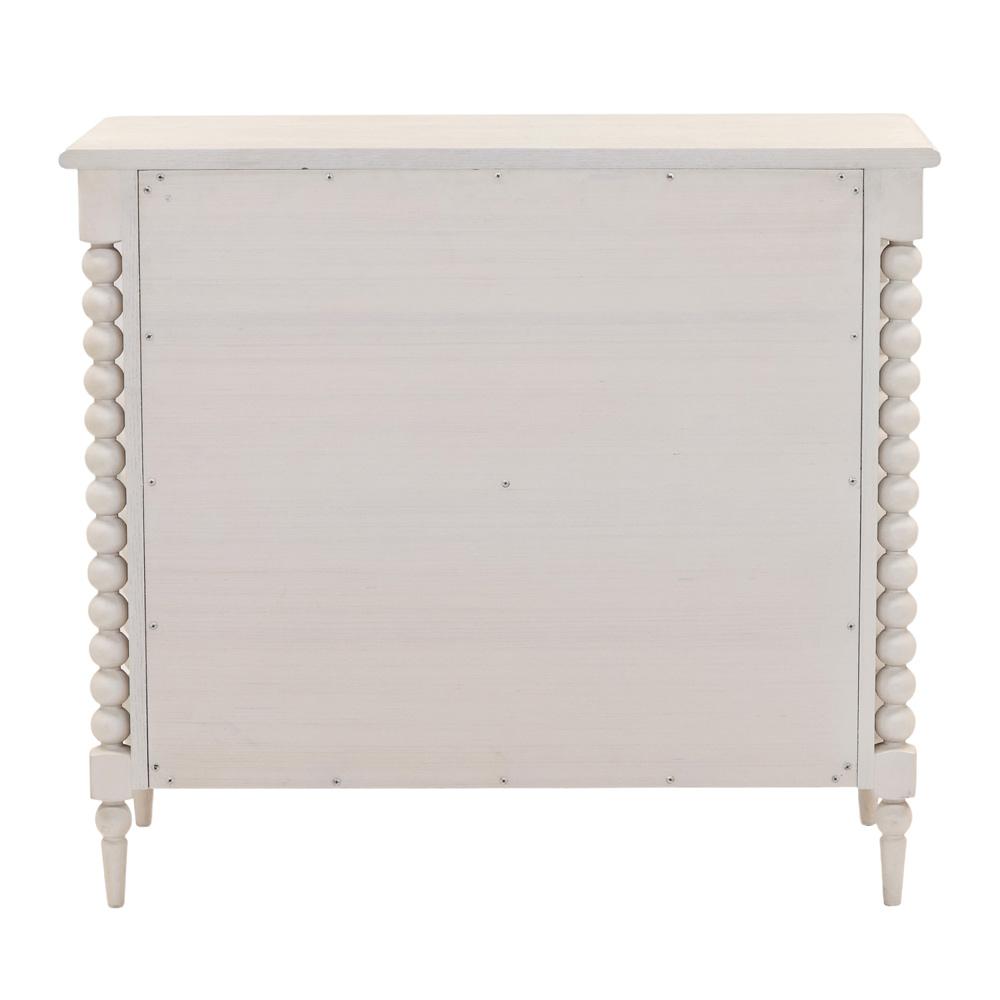 Henry & Mason - Ulti Rubberwood 3 Drawer Dresser In Whitewashed Oak - DV7221 veiw 4
