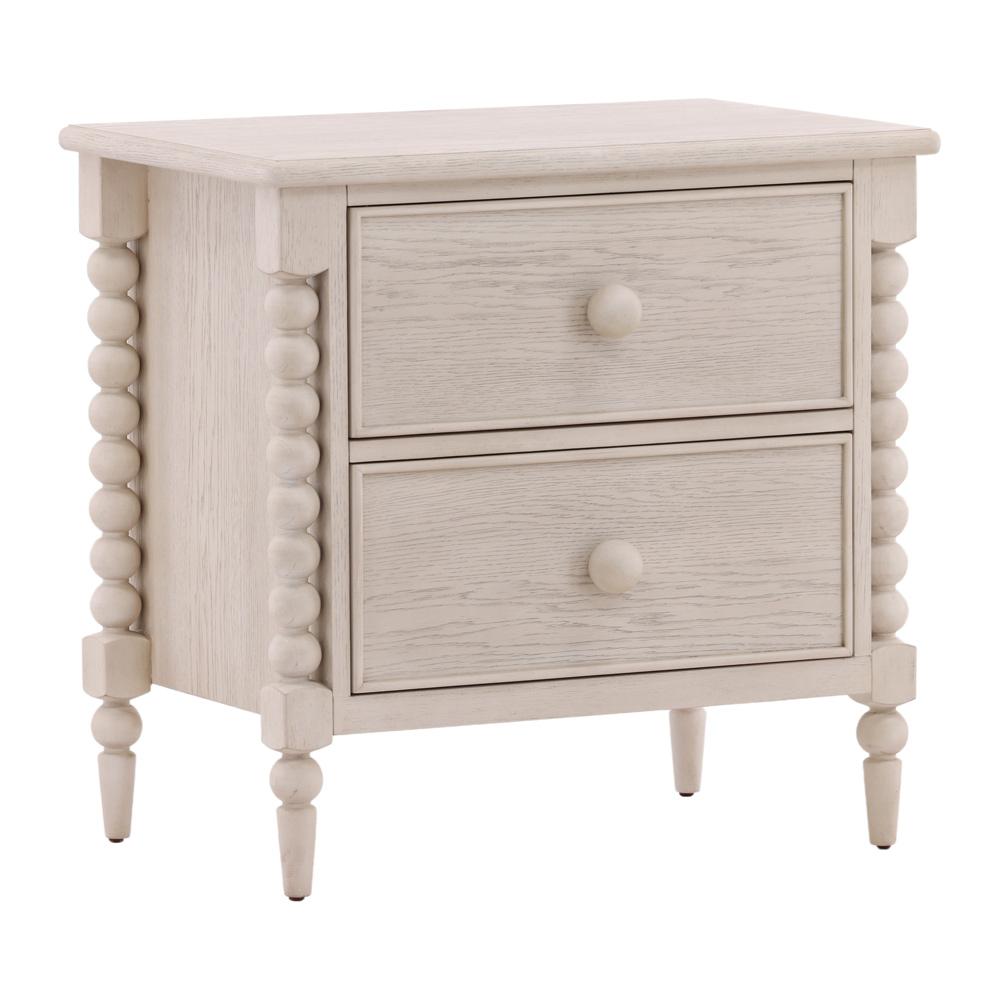 Henry & Mason - Ulti Rubberwood Nightstand In Whitewashed Oak - DV7190 veiw 1
