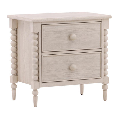 Henry & Mason - Ulti Rubberwood Nightstand In Whitewashed Oak - DV7190 veiw 1