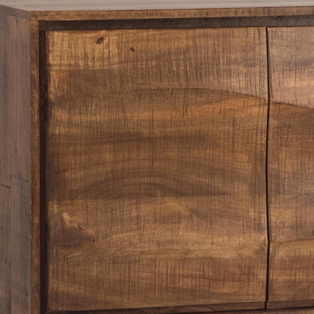 Henry & Mason - Uptown Brown Mango Wood Sideboard with Black Iron Legs - DV7306 veiw 3