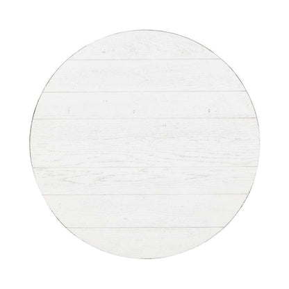 Henry & Mason - Urban Rustic Splay Leg Round Cocktail in Flea Market White with Heavy Distressing - AFA02578 view 5
