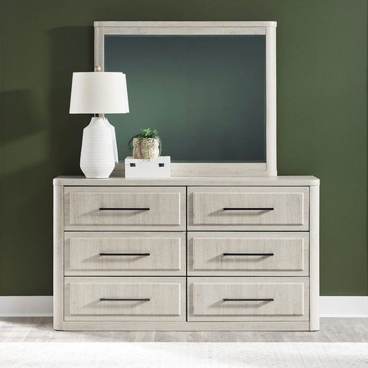 Henry & Mason - Urban Youth Dresser & Mirror in Natural White - AFA03015 view 1