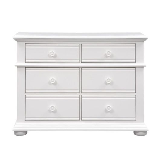 Henry & Mason - Vacation Villa 6 Drawer Dresser in Oyster White - AFA03099 view 1