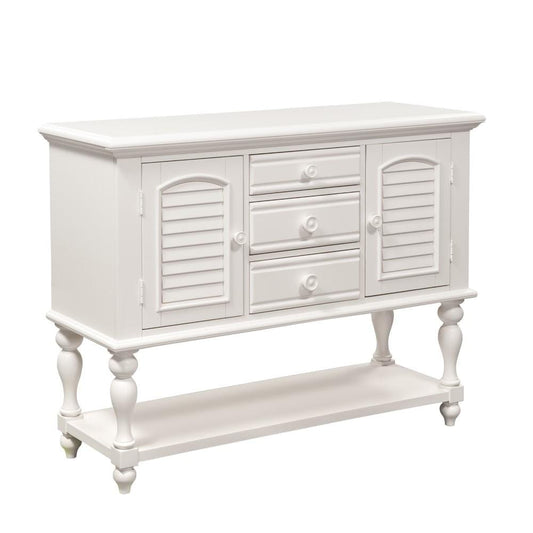 Henry & Mason - Vacation Villa Server in Oyster White - AFA03139 view 2