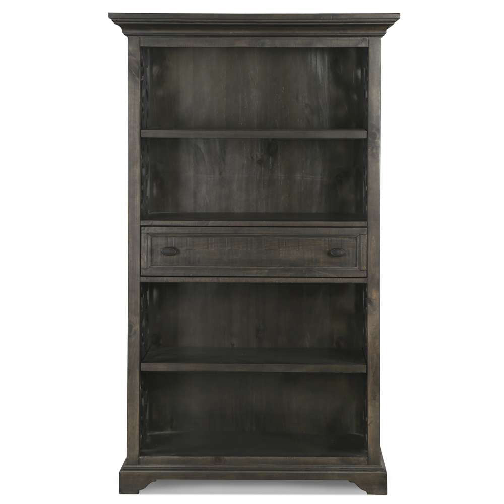 Henry & Mason - Vallera Bookcase in Weathered Peppercorn - AFA00061 view 1