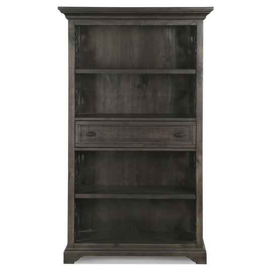 Henry & Mason - Vallera Bookcase in Weathered Peppercorn - AFA00061 view 1