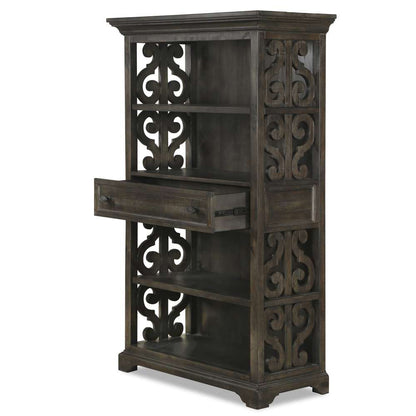 Henry & Mason - Vallera Bookcase in Weathered Peppercorn - AFA00061 view 3