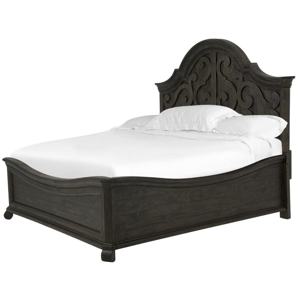 Henry & Mason - Vallera Complete Cal.King Shaped Panel Bed - AFA00065 view 2