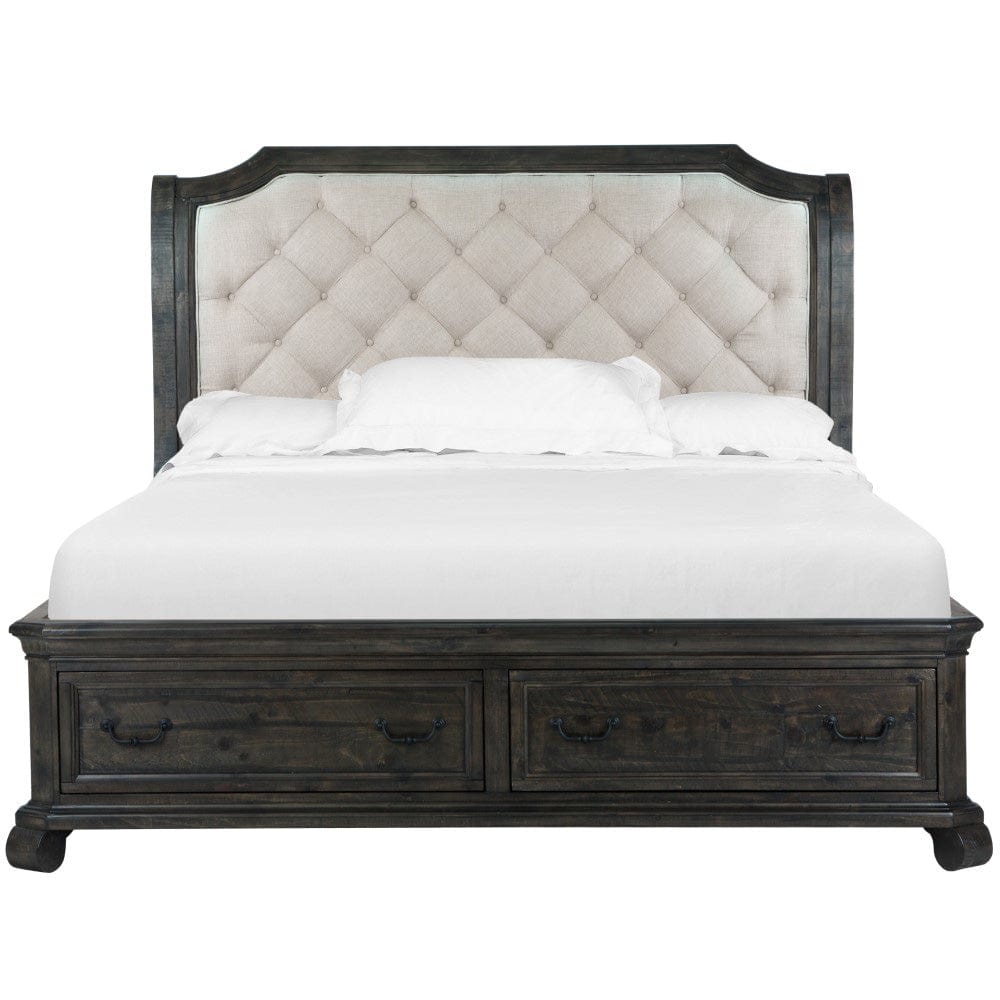 Henry & Mason - Vallera Complete King Sleigh Storage Bed - AFA00072 view 1
