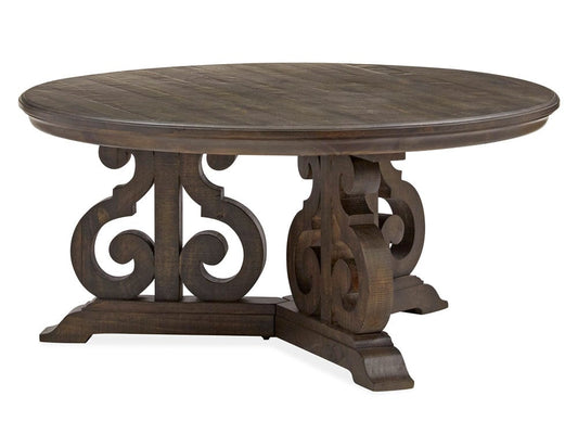 Henry & Mason  -  Vallera Peppercorn Round Cocktail Table  - AFA00785 view 1
