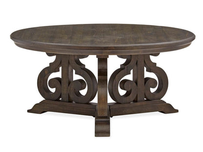 Henry & Mason  -  Vallera Peppercorn Round Cocktail Table  - AFA00785 view 2