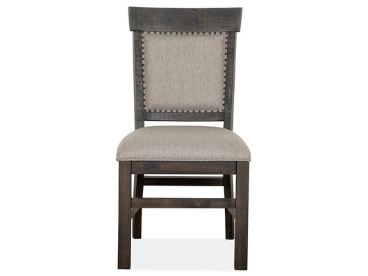 Henry & Mason  -  Vallera Peppercorn Upholstered Side Chair (Set of 2)  - AFA00788 view 2