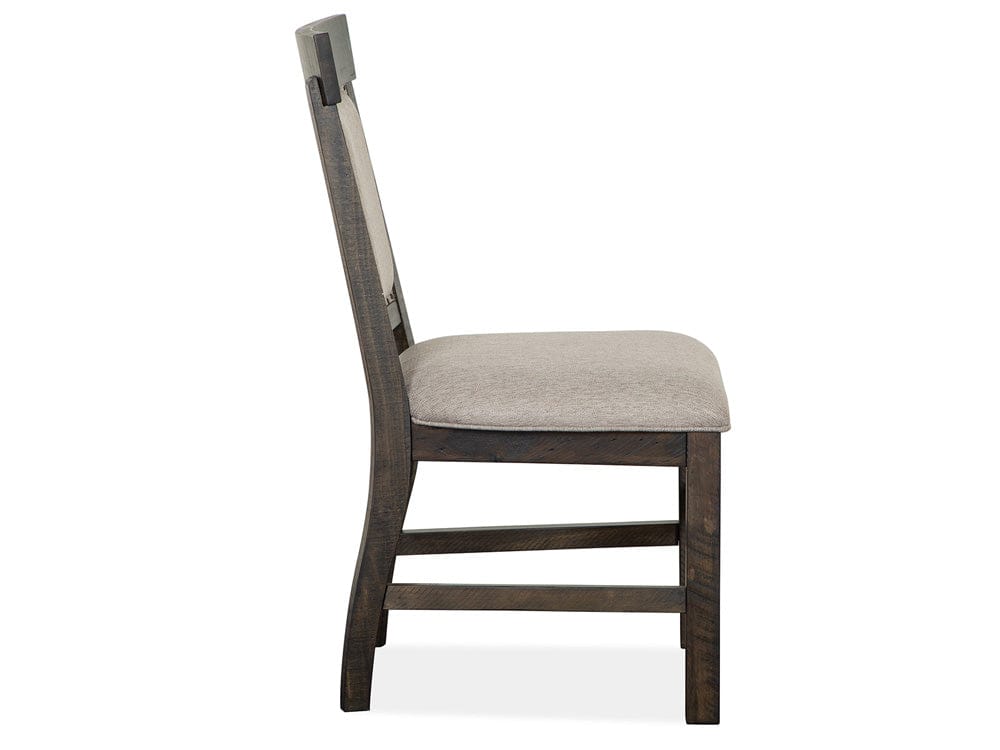 Henry & Mason  -  Vallera Peppercorn Upholstered Side Chair (Set of 2)  - AFA00788 view 3