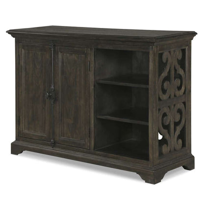 Henry & Mason - Vallera Printer Stand in Weathered Peppercorn - AFA00086 view 2