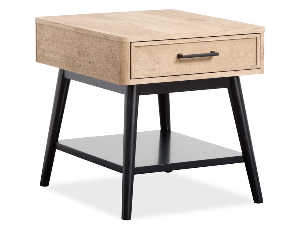 Henry & Mason  -  Vandon Driftwood Rectangular End Table  - AFA00950 view 1