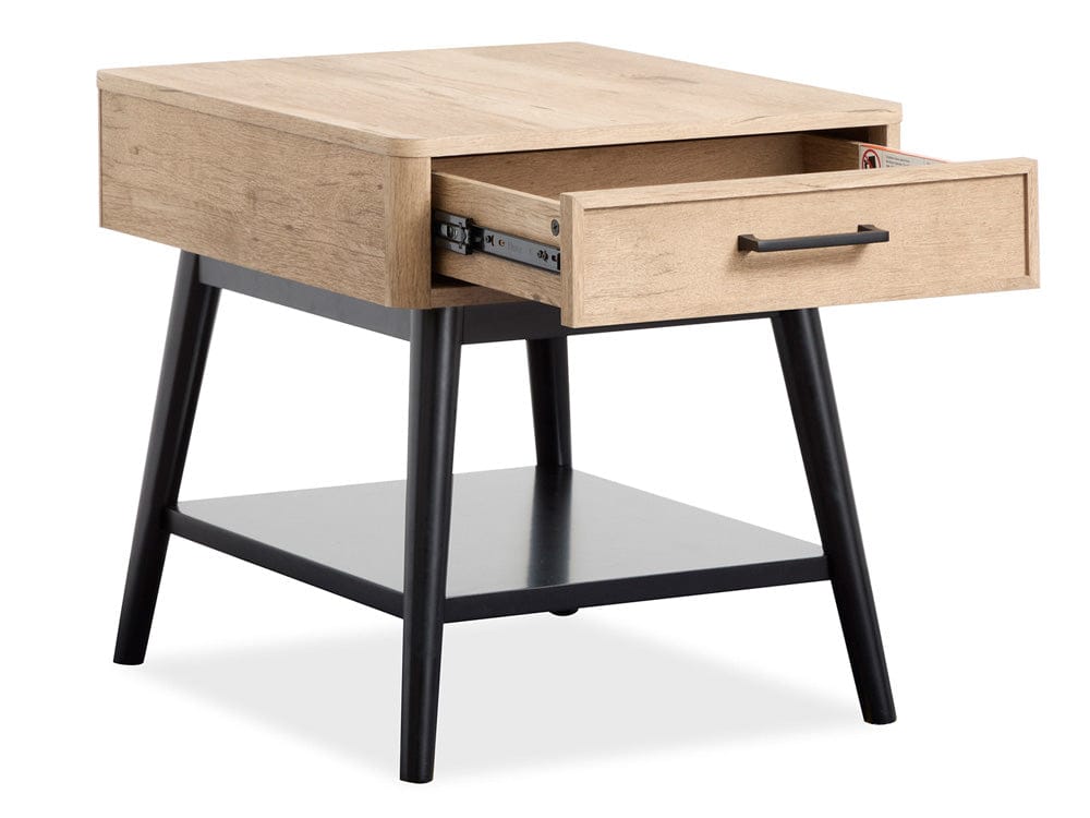 Henry & Mason  -  Vandon Driftwood Rectangular End Table  - AFA00950 view 6
