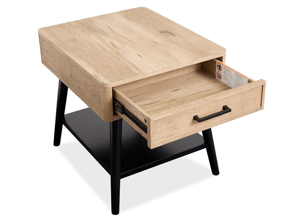 Henry & Mason  -  Vandon Driftwood Rectangular End Table  - AFA00950 view 7