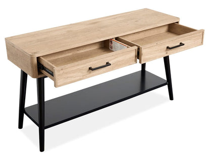 Henry & Mason  -  Vandon Driftwood Rectangular Sofa Table  - AFA00951 view 7