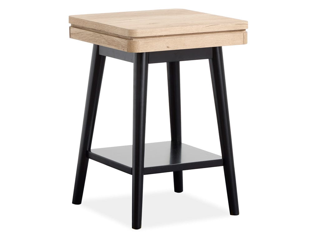 Henry & Mason  -  Vandon Driftwood Square Accent Table  - AFA00952 view 1