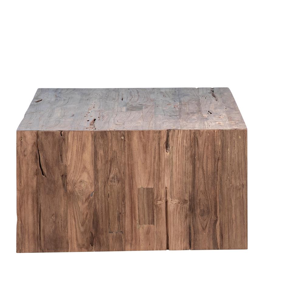 Henry & Mason - Vaughn 60in Medium Brown Reclaimed Teak Wood Coffee Table - DV7307 veiw 3