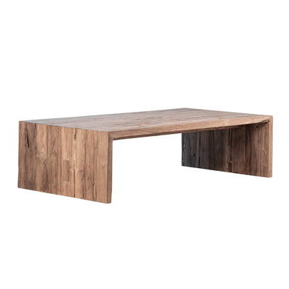 Henry & Mason - Vaughn 60in Medium Brown Reclaimed Teak Wood Coffee Table - DV7307 veiw 4