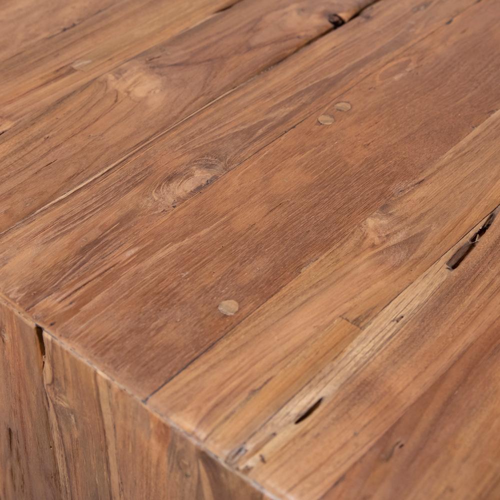 Henry & Mason - Vaughn 78 X 36 Medium Brown Reclaimed Teak Wood Dining Table - DV7310 veiw 4