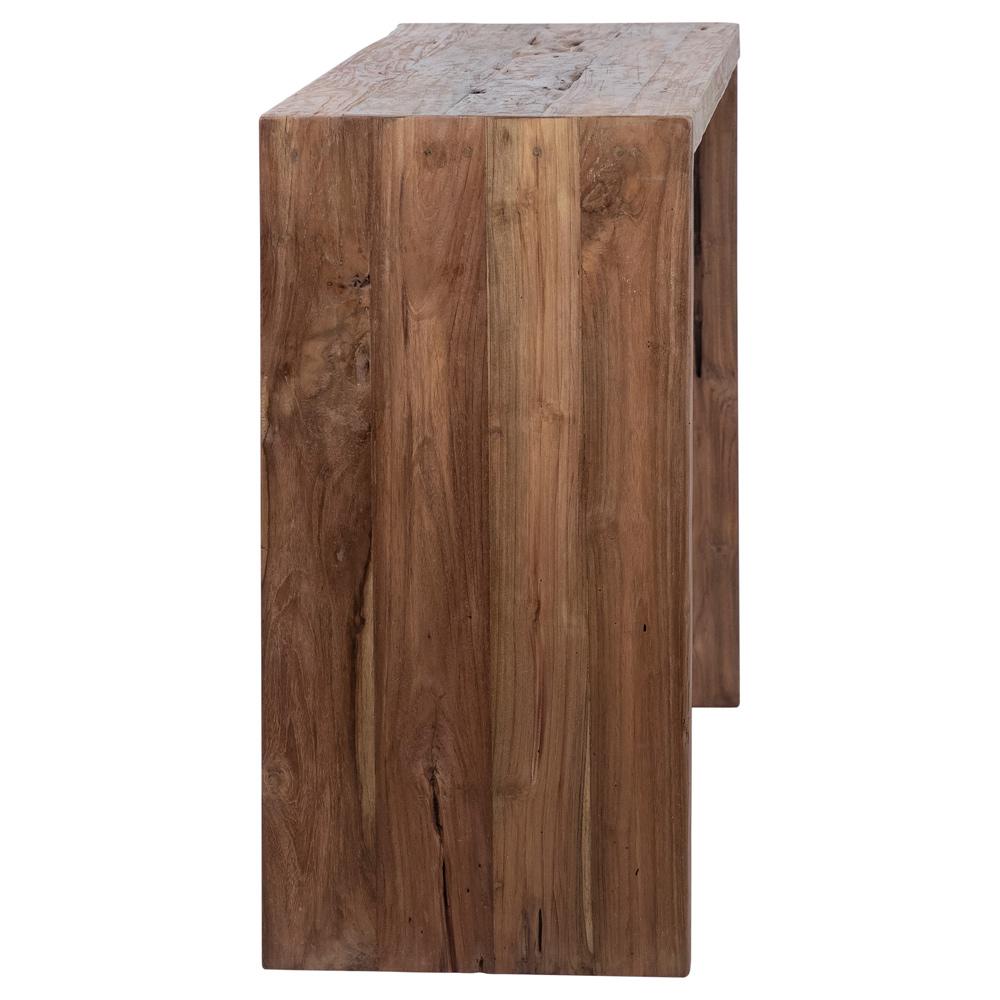 Henry & Mason - Vaughn Medium Brown Reclaimed Teak Wood Console Table - DV7308 veiw 2