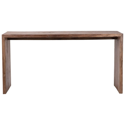 Henry & Mason - Vaughn Medium Brown Reclaimed Teak Wood Desk - DV7311 veiw 2