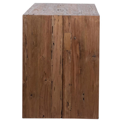 Henry & Mason - Vaughn Medium Brown Reclaimed Teak Wood Desk - DV7311 veiw 3