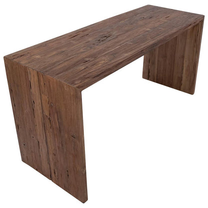 Henry & Mason - Vaughn Medium Brown Reclaimed Teak Wood Desk - DV7311 veiw 4