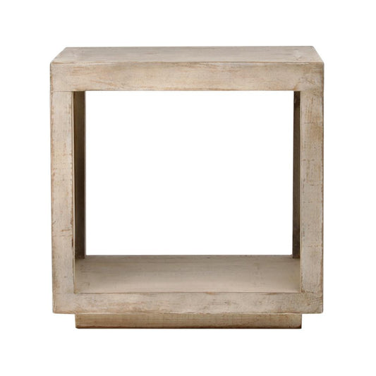 Henry & Mason - Veralyn Natural Reclaimed Pine Wood Side Table in - DV7438 veiw 2