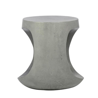 Henry & Mason - Vergam Gray Lightweight Concrete Side Table - DV7287 veiw 3