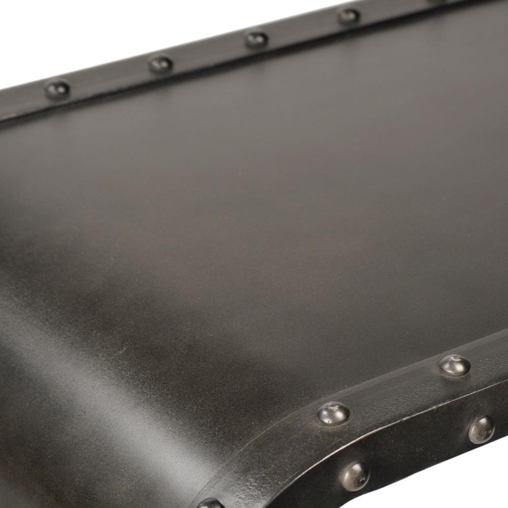 Henry & Mason - Walcott 72in Iron Console Table in Gunmetal Finish - DV7001 veiw 3