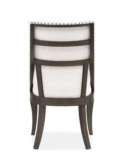 Henry & Mason - Wellington House Wood Dining Arm Chair w/Upholstered Seat & Back (Set of 2) - AFA00529 view 2