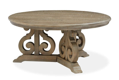 Henry & Mason  -  Westbury Hill Dove Tail Grey Round Cocktail Table  - AFA01300 view 2