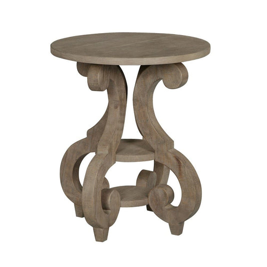 Henry & Mason - Westbury Hill Round Accent End Table - AFA00606 view 1