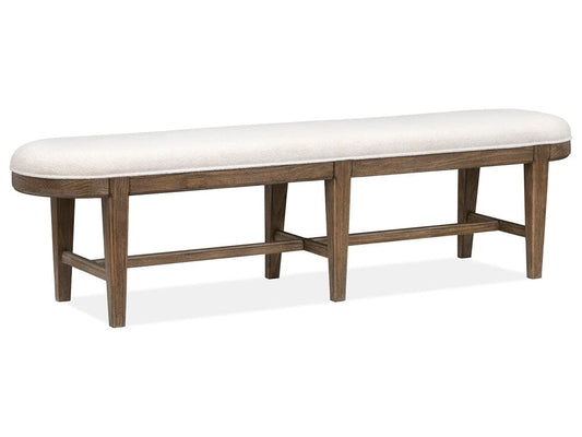 Henry & Mason  -  Westmere Dark Umber Bench  - AFA01309 view 1