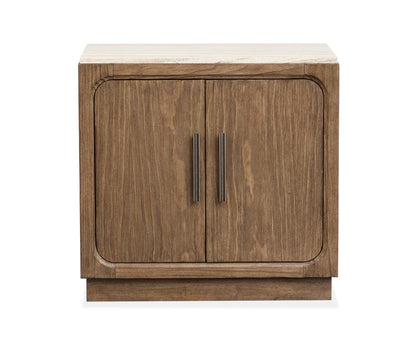 Henry & Mason  -  Westmere Dark Umber Door Nightstand  - AFA01314 view 2