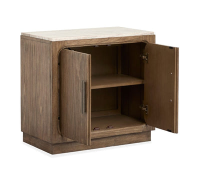 Henry & Mason  -  Westmere Dark Umber Door Nightstand  - AFA01314 view 5