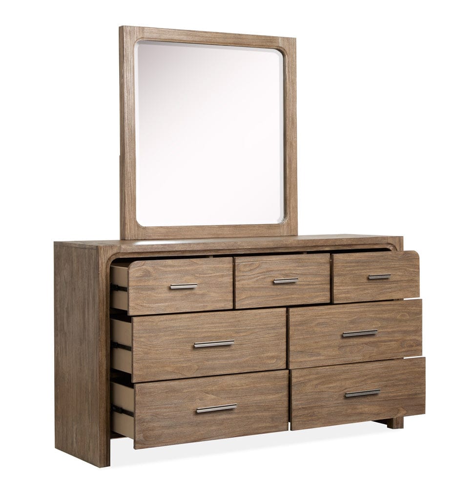 Henry & Mason  -  Westmere Dark Umber Dresser With Portrait Mirror  - AFA01318 view 6