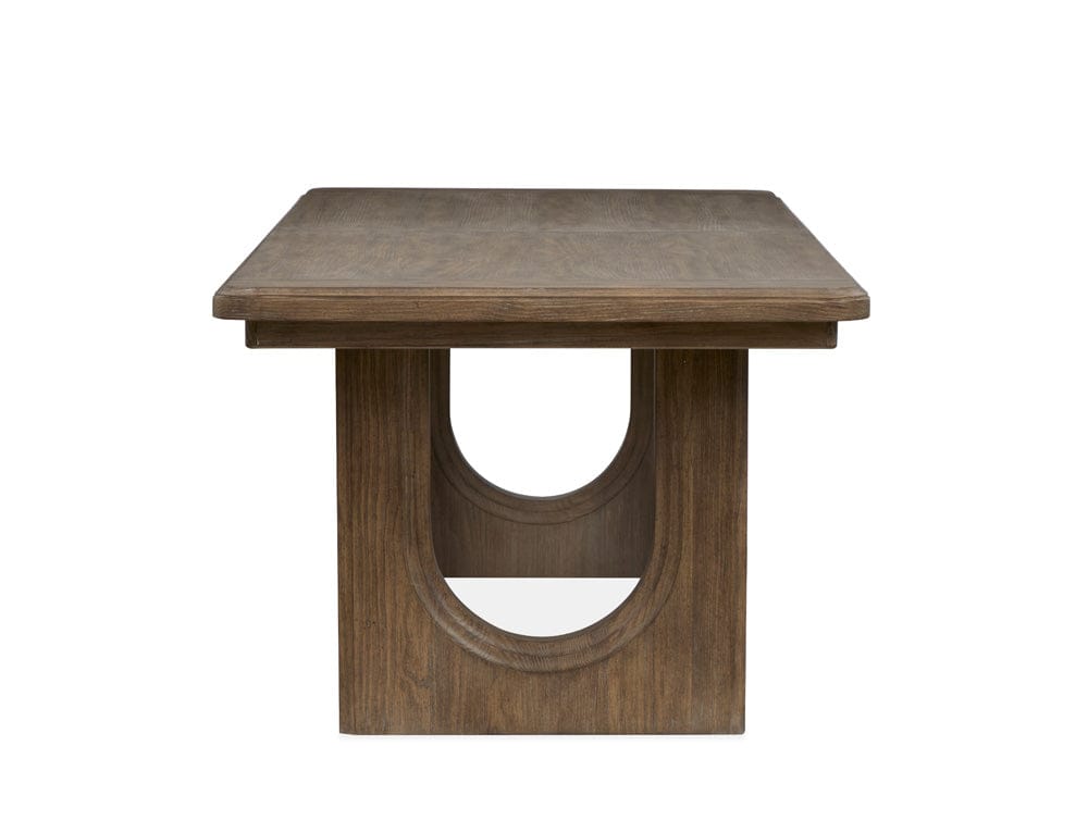 Henry & Mason  -  Westmere Dark Umber Extendable Trestle Dining Table  - AFA01319 view 3