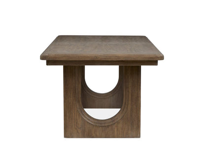 Henry & Mason  -  Westmere Dark Umber Extendable Trestle Dining Table  - AFA01319 view 3