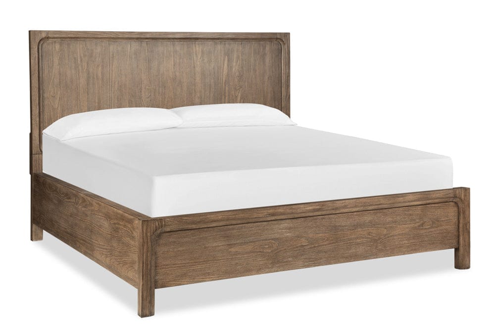 Henry & Mason  -  Westmere Dark Umber King Panel Bed  - AFA01320 view 1
