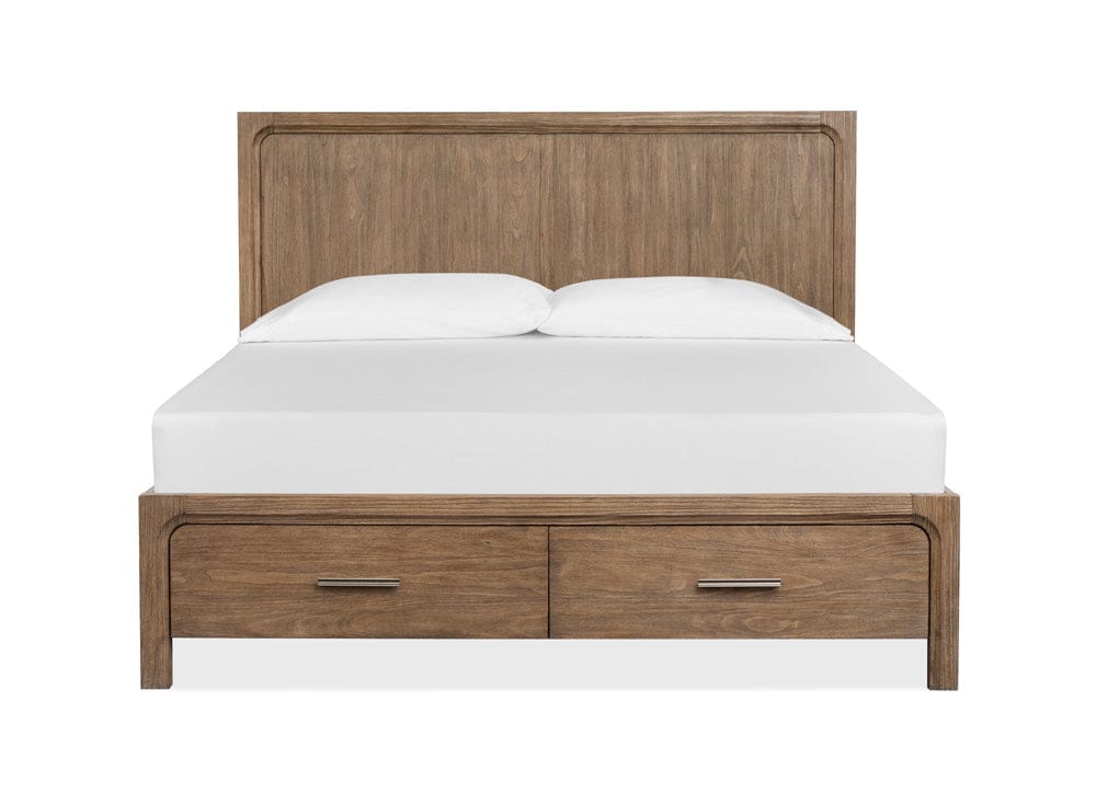 Henry & Mason  -  Westmere Dark Umber King Panel Storage Bed  - AFA01321 view 3